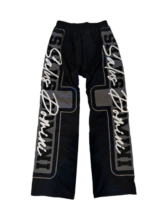 BRAND BLACK Nylon Track Pants